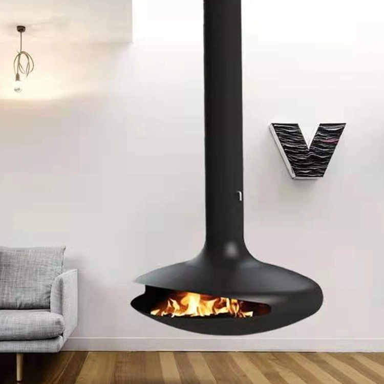 Indoor Wood Stove Heating Stove Manufacturer Decorative Hanging Wood Fireplace